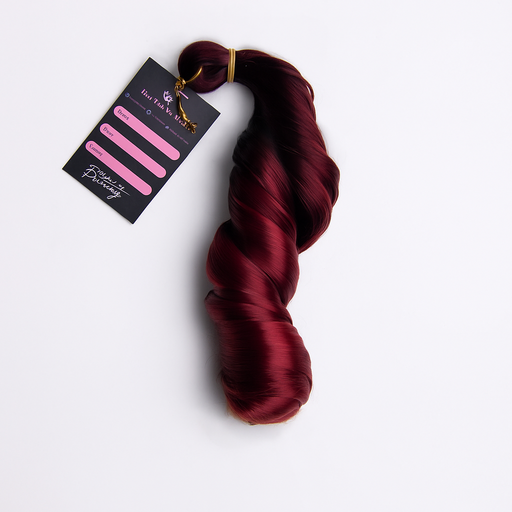 French Curls - BUG- Mulberry Wine