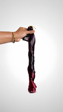 French Curls -T1B/BUG- Berry Ombré