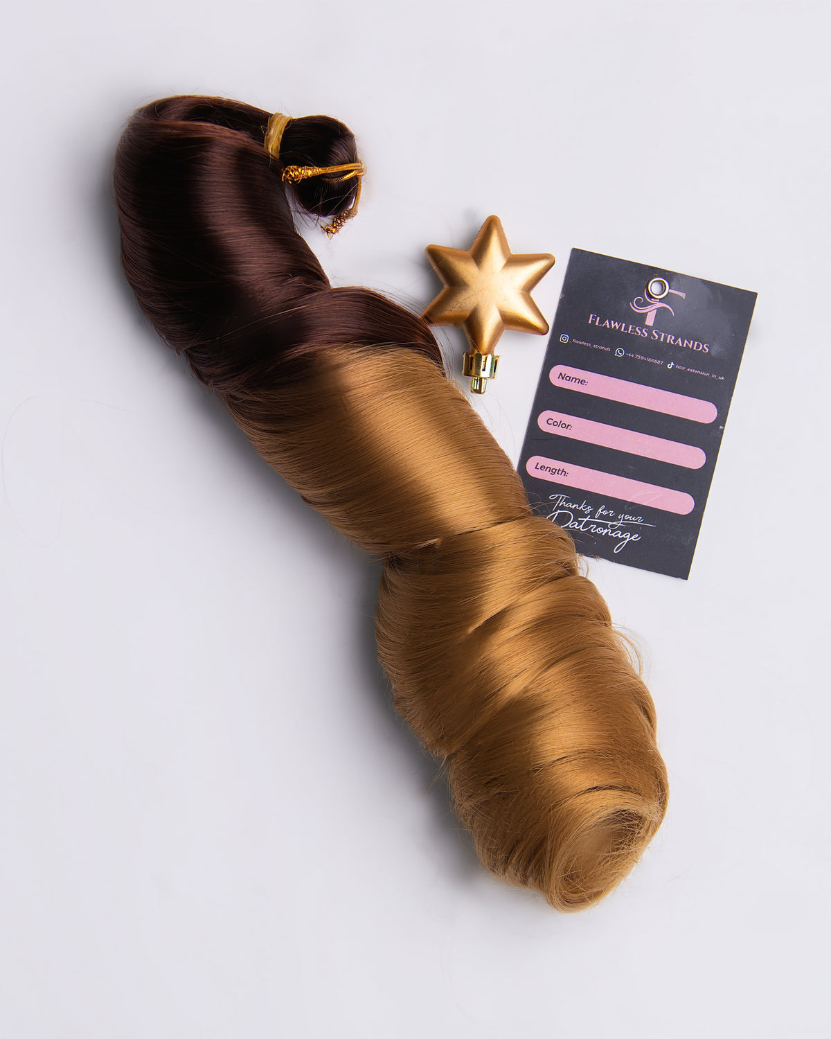 French Curls - Colour OT33/27- Amber Glow