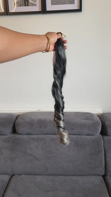 French Curls - T1B/Gray2 -Silver Mist