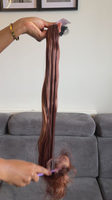 French Curls - Colour P33/30- Toffee Swirl